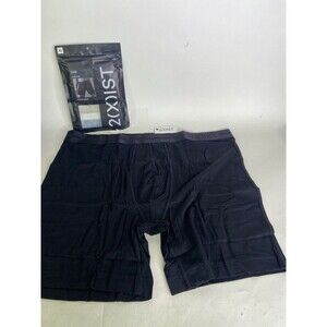 2xist Luxe Dream Boxer Brief 6in Underwear Black Beauty Mens Size XL